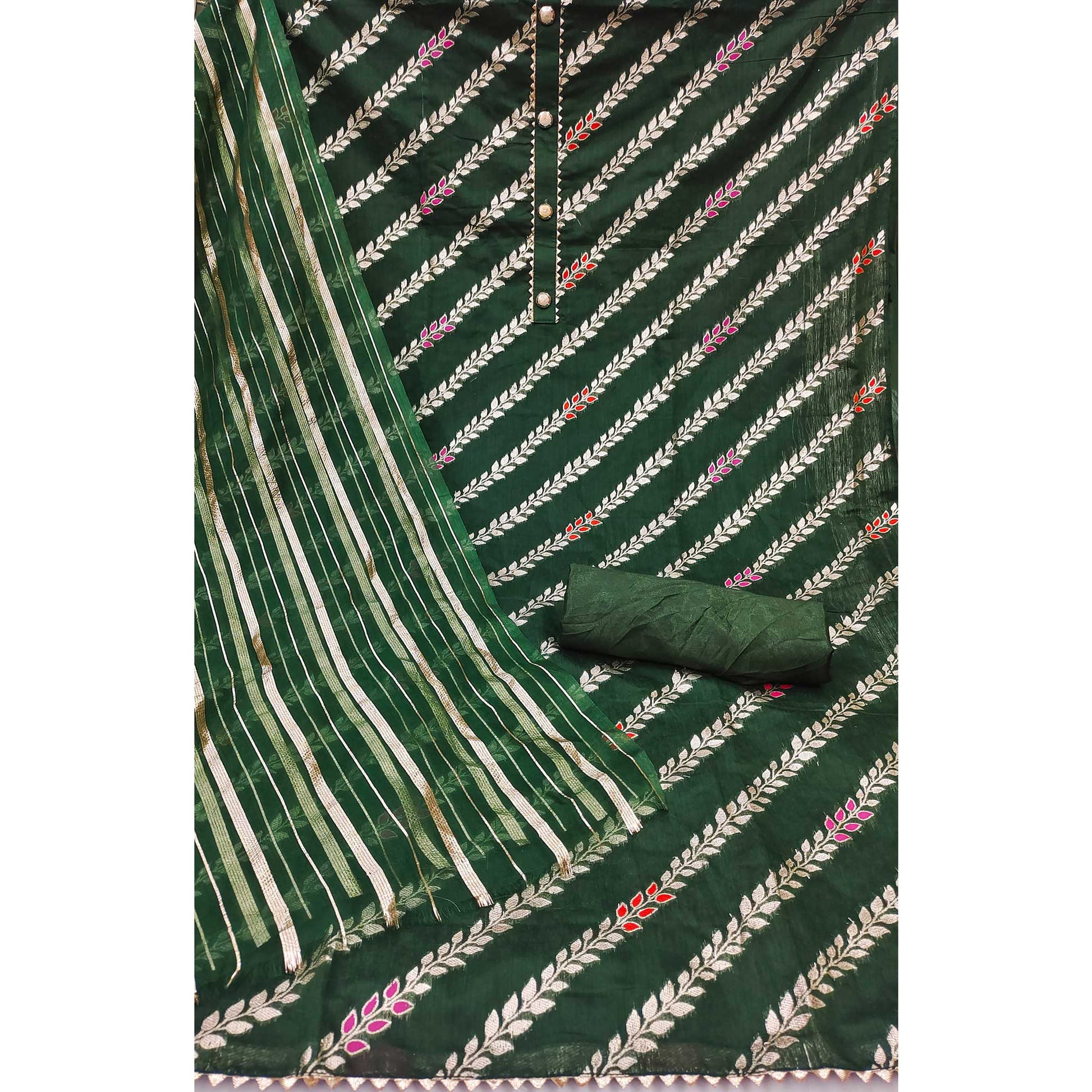 green-woven-banarasi-silk-dress-material-2