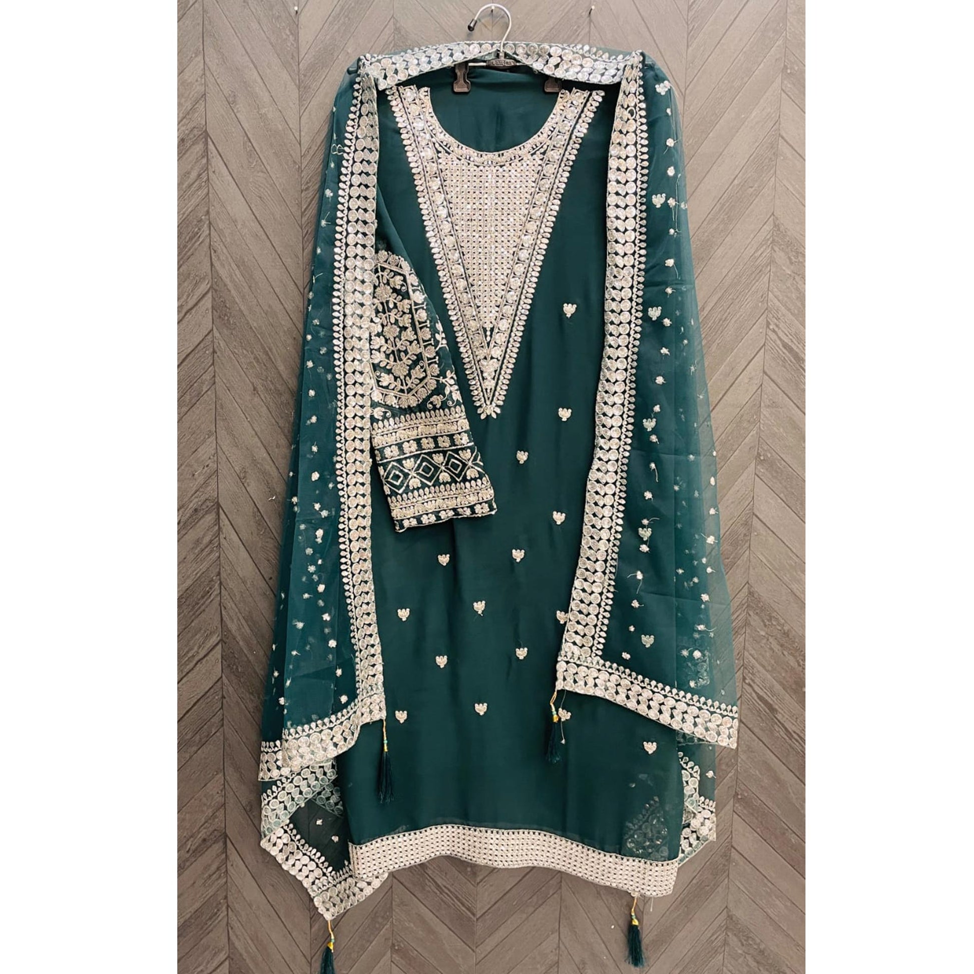 green-sequins-embroidered-georgette-pakistani-suit-1