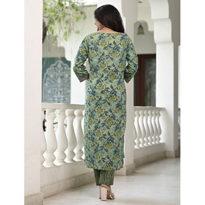 green-floral-printed-pure-cotton-suit-5