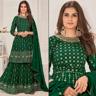 green-sequins-embroidered-georgette-sharara-suit-2