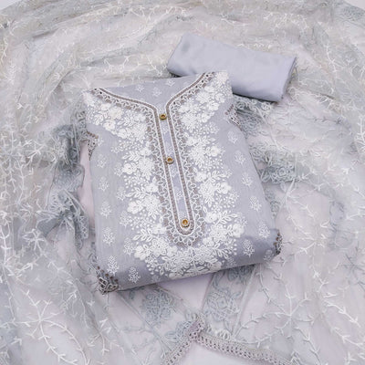 grey-floral-embroidered-chanderi-dress-material-2