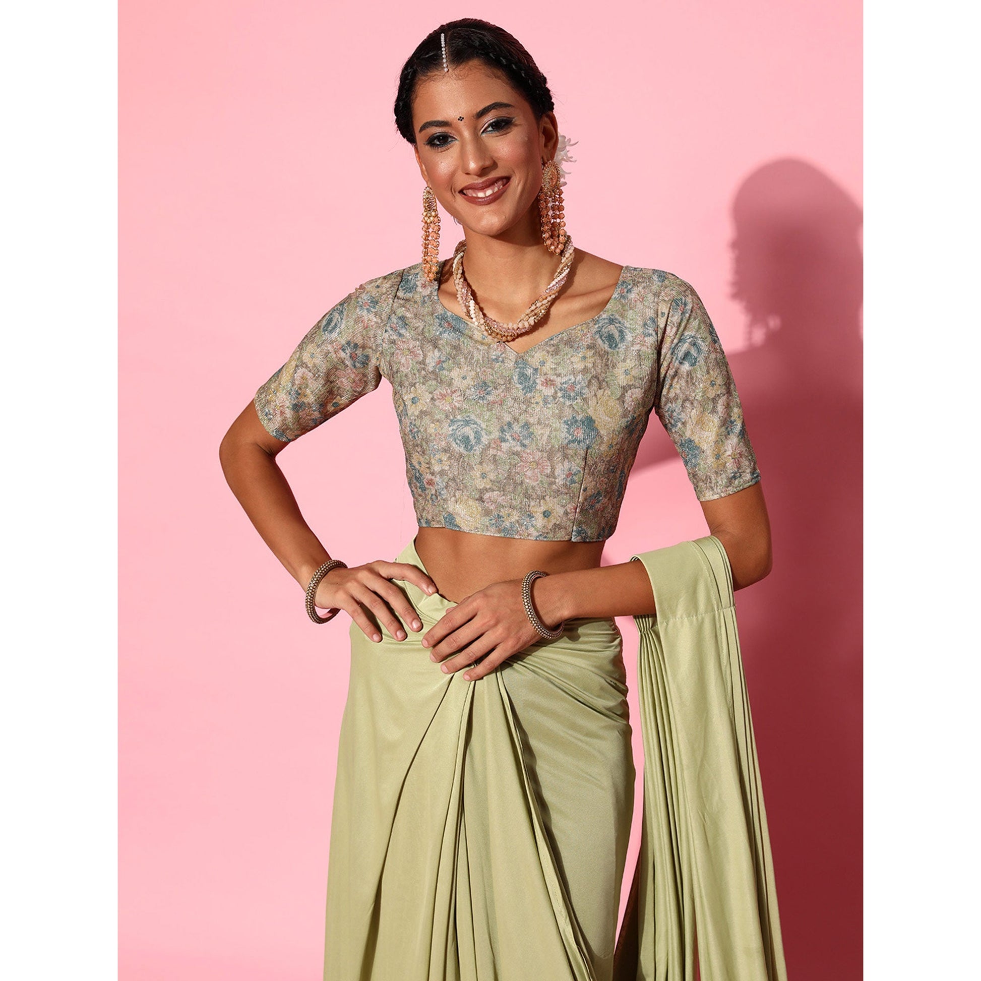 q-green-solid-art-silk-saree