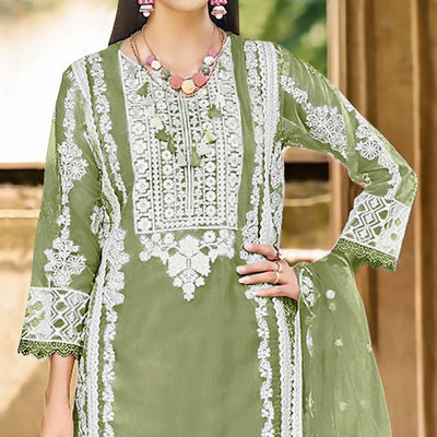 green-floral-embroidered-organza-pakistani-suit