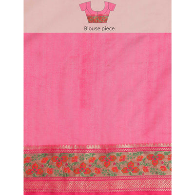 green-woven-cotton-silk-saree-8