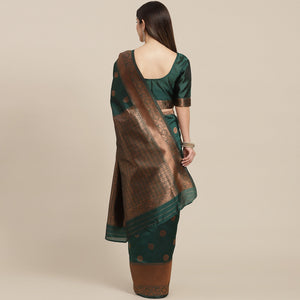 nn-green-woven-banarasi-silk-saree