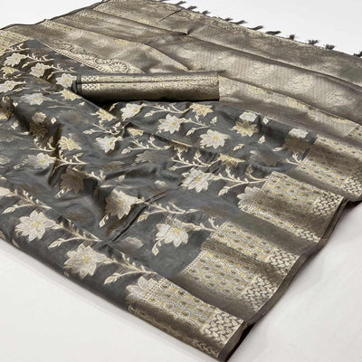 20grey-floral-woven-organza-saree-with-tassels