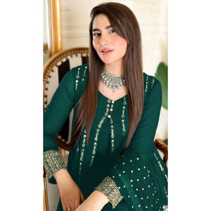 green-sequins-embroidered-georgette-pakistani-suit-2
