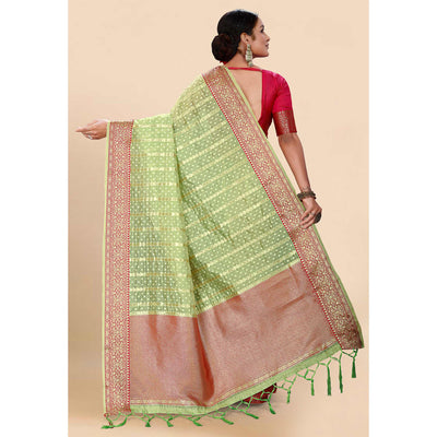 green-woven-organza-saree-with-tassels-19