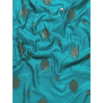Blue Woven Kanjivaram Silk Saree