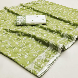 green-lucknowi-work-organza-saree