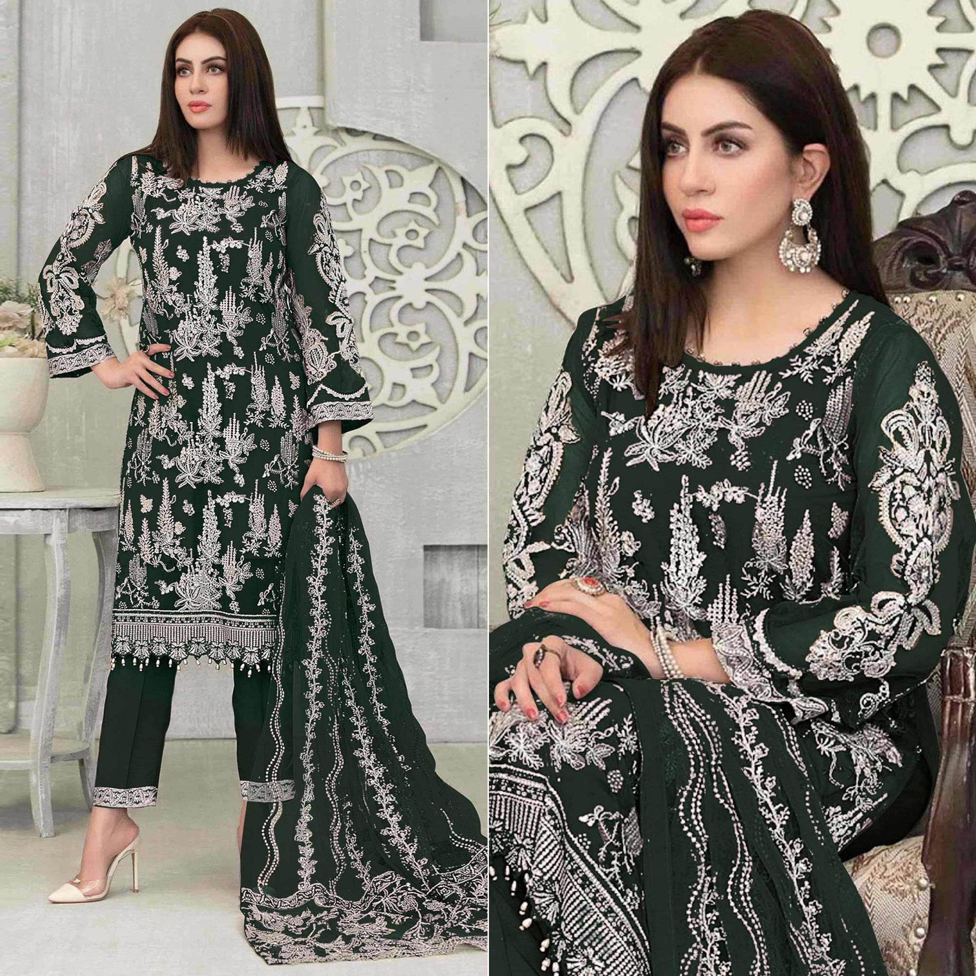 green-floral-embroidered-georgette-pakistani-suit-1