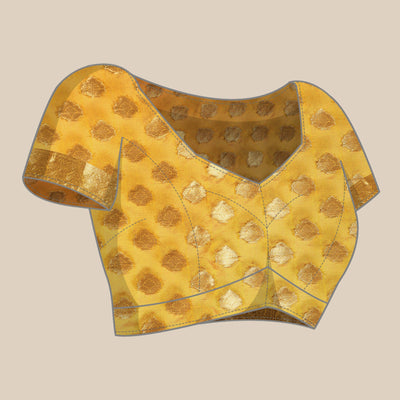 Mehendi Green Woven Organza Silk Saree With Tassels