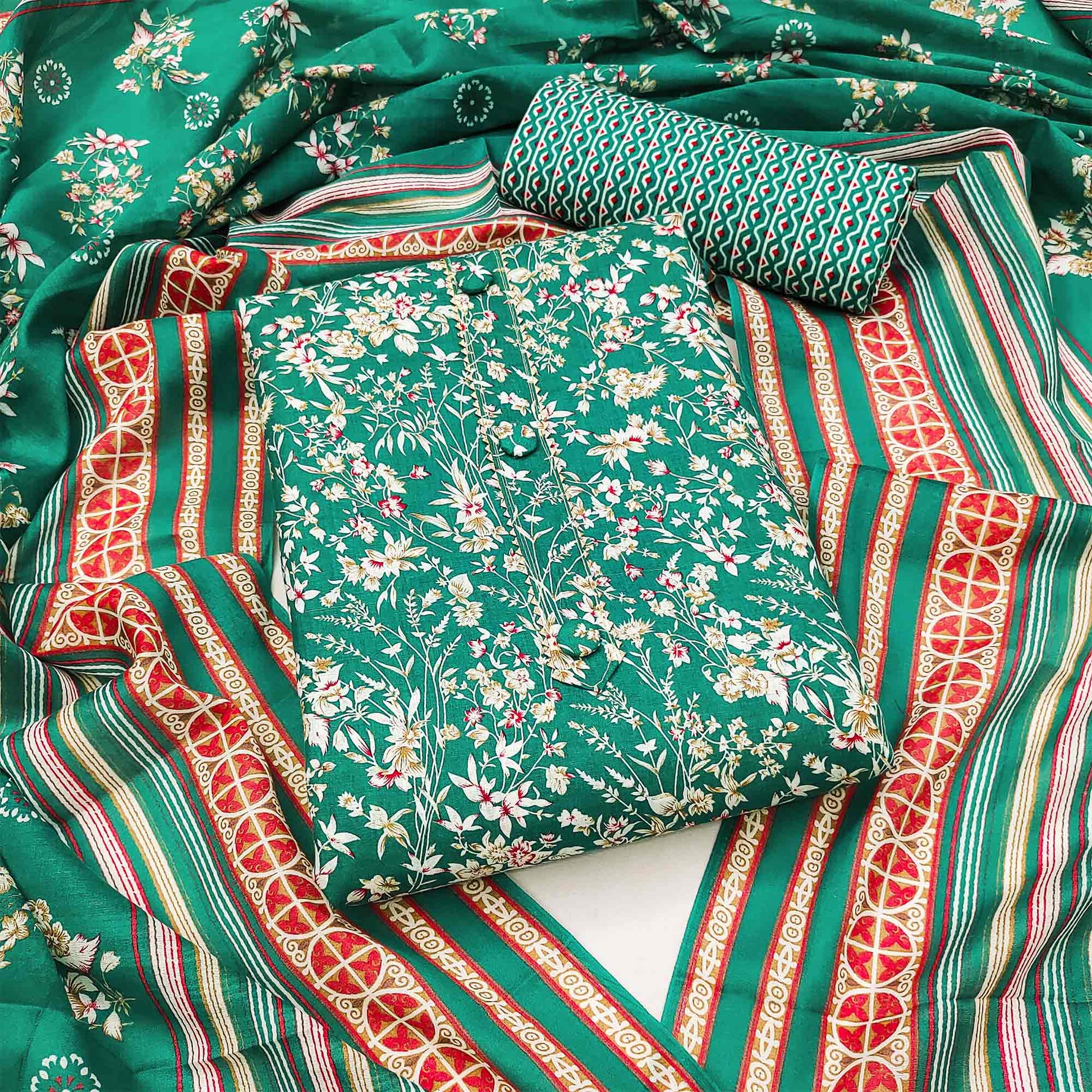 green-floral-printed-poly-cotton-dress-material-5