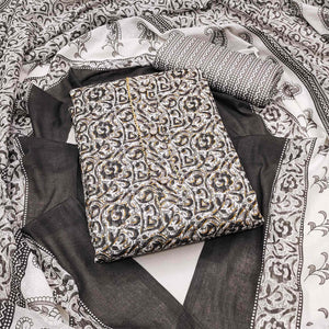 grey-floral-printed-cotton-dress-material