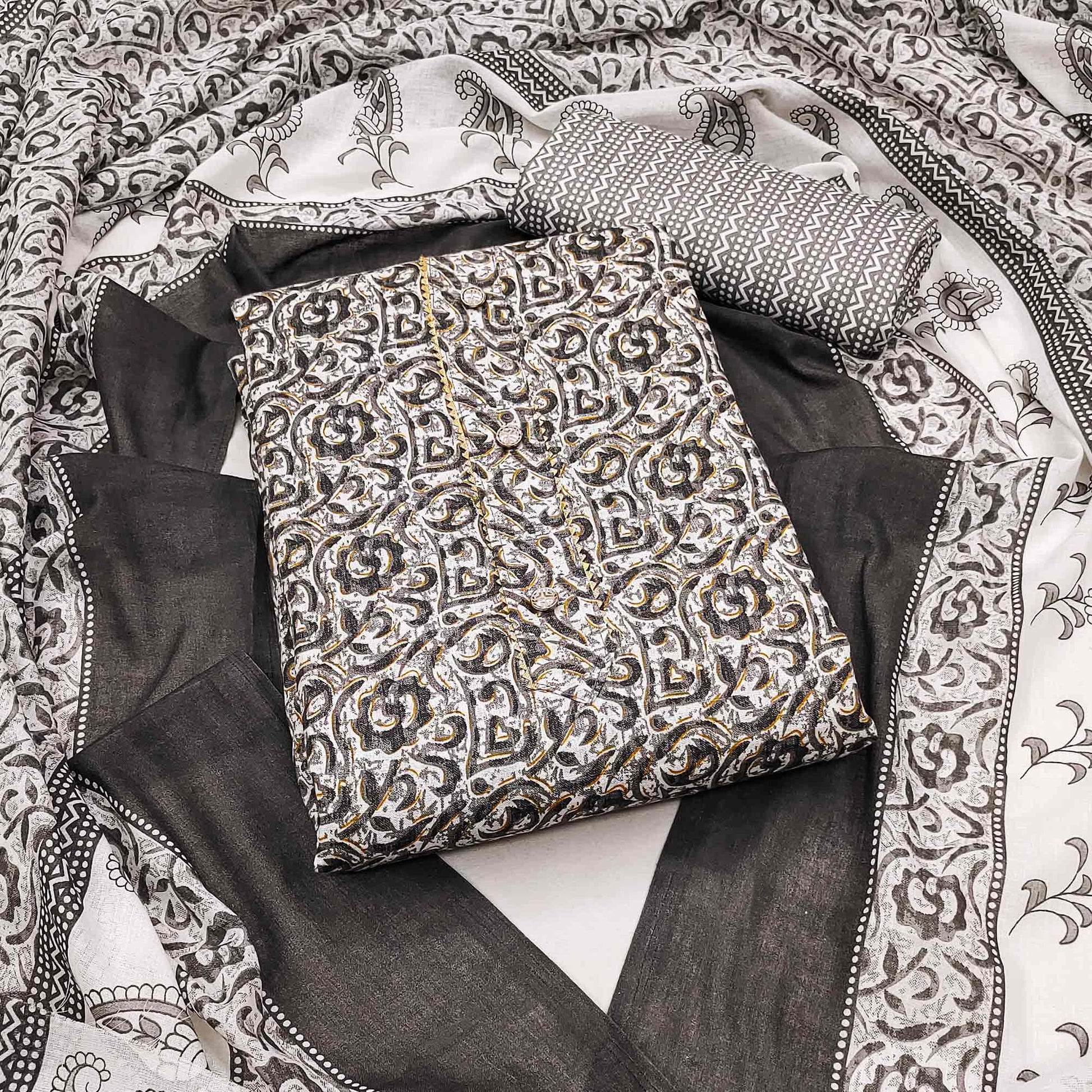 grey-floral-printed-cotton-dress-material