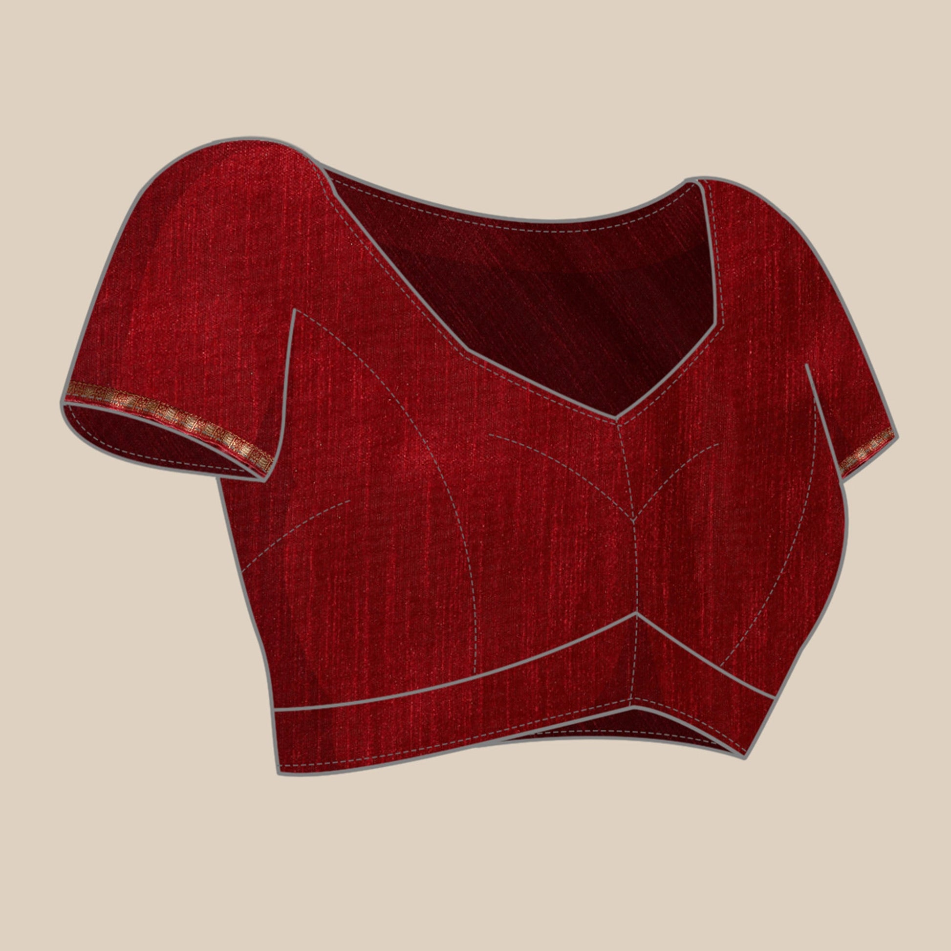 Maroon Bandhani Foil Printed Zomato Saree With Tassels