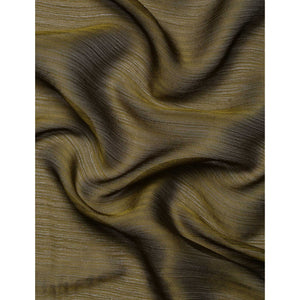 Mehndi Green Swaroski Work With Woven Border Satin Saree