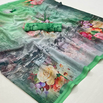 green-digital-printed-georgette-saree-1