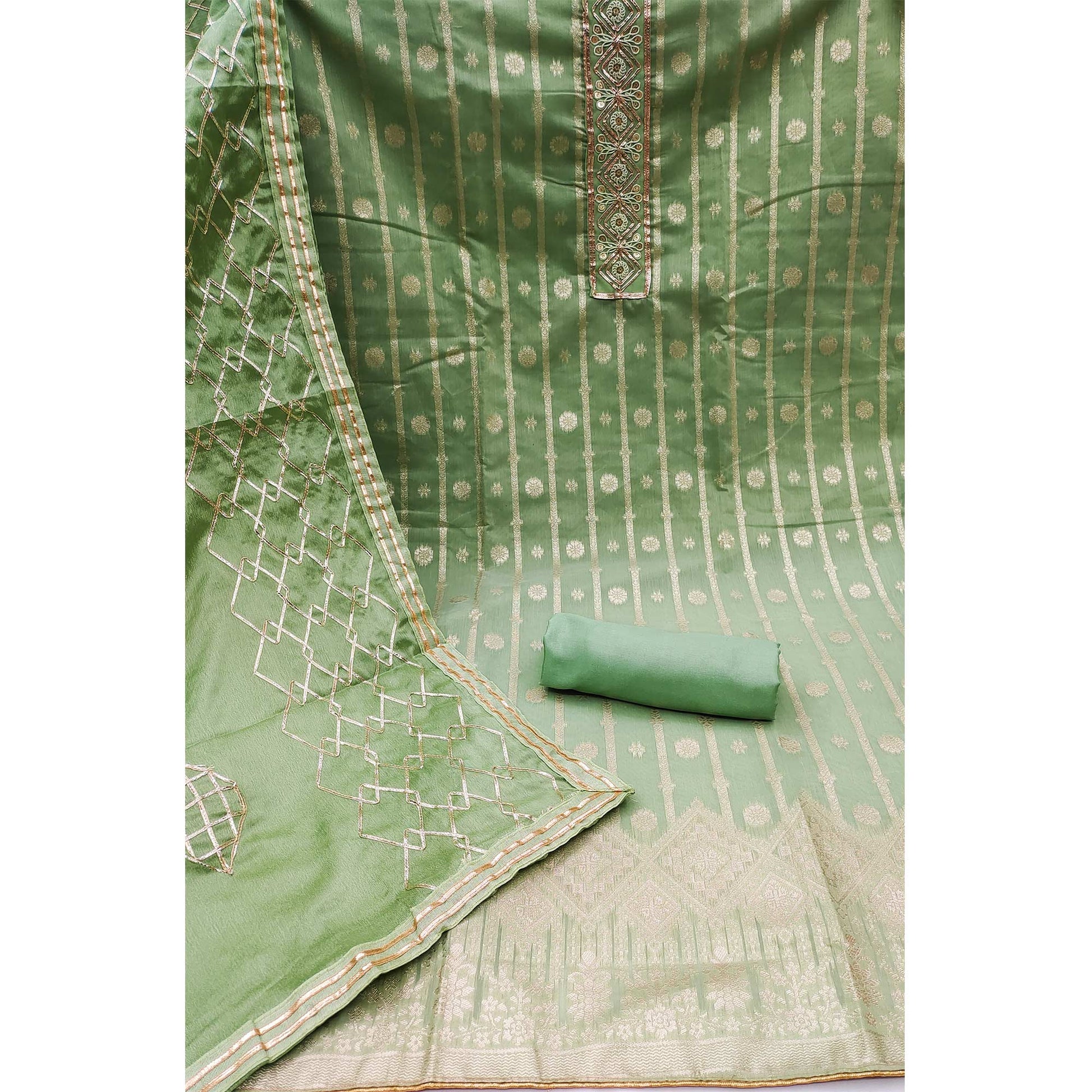 22-green-floral-woven-banarasi-silk-dress-material
