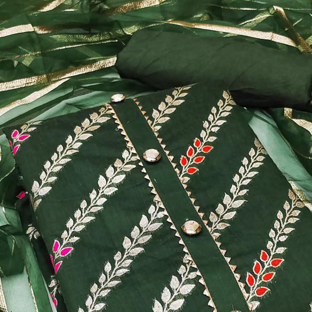 green-woven-banarasi-silk-dress-material-2