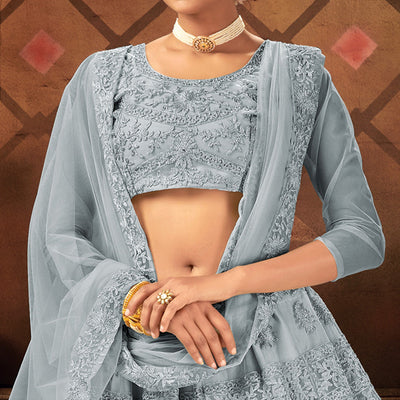 grey-embroidered-netted-lehenga-choli