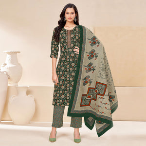 green-printed-with-tie-embroidered-poly-cotton-suit-1