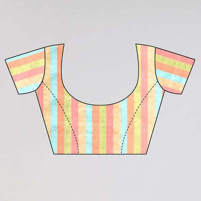 grey-geometric-printed-chiffon-saree