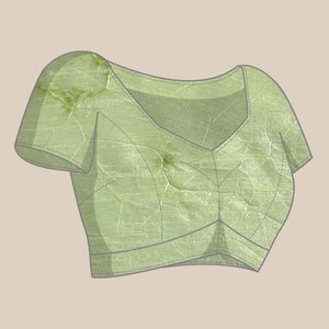 green-foil-printed-with-swarovski-shimmer-chiffon-saree