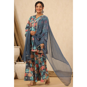 blue-floral-printed-muslin-sharara-suit-1
