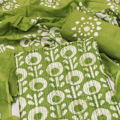 green-printed-embroidered-pure-cotton-dress-material
