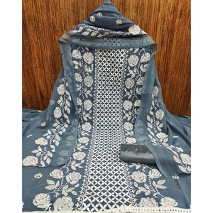 grey-floral-embroidered-georgette-dress-material-3