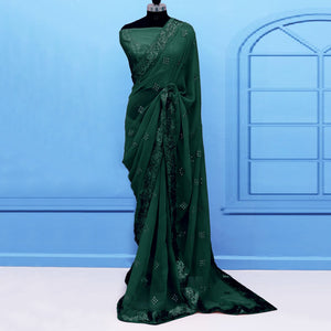 green-sequence-emroidered-georgette-saree