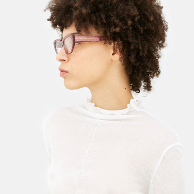 Kitti Op Dark Pink Glitter