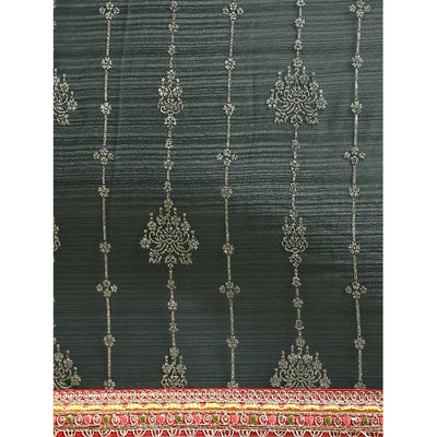 green-foil-printed-with-fancy-border-zomato-silk-saree