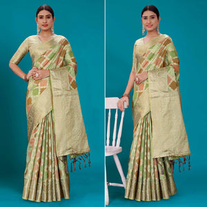 green-woven-organza-saree-with-tassels-15