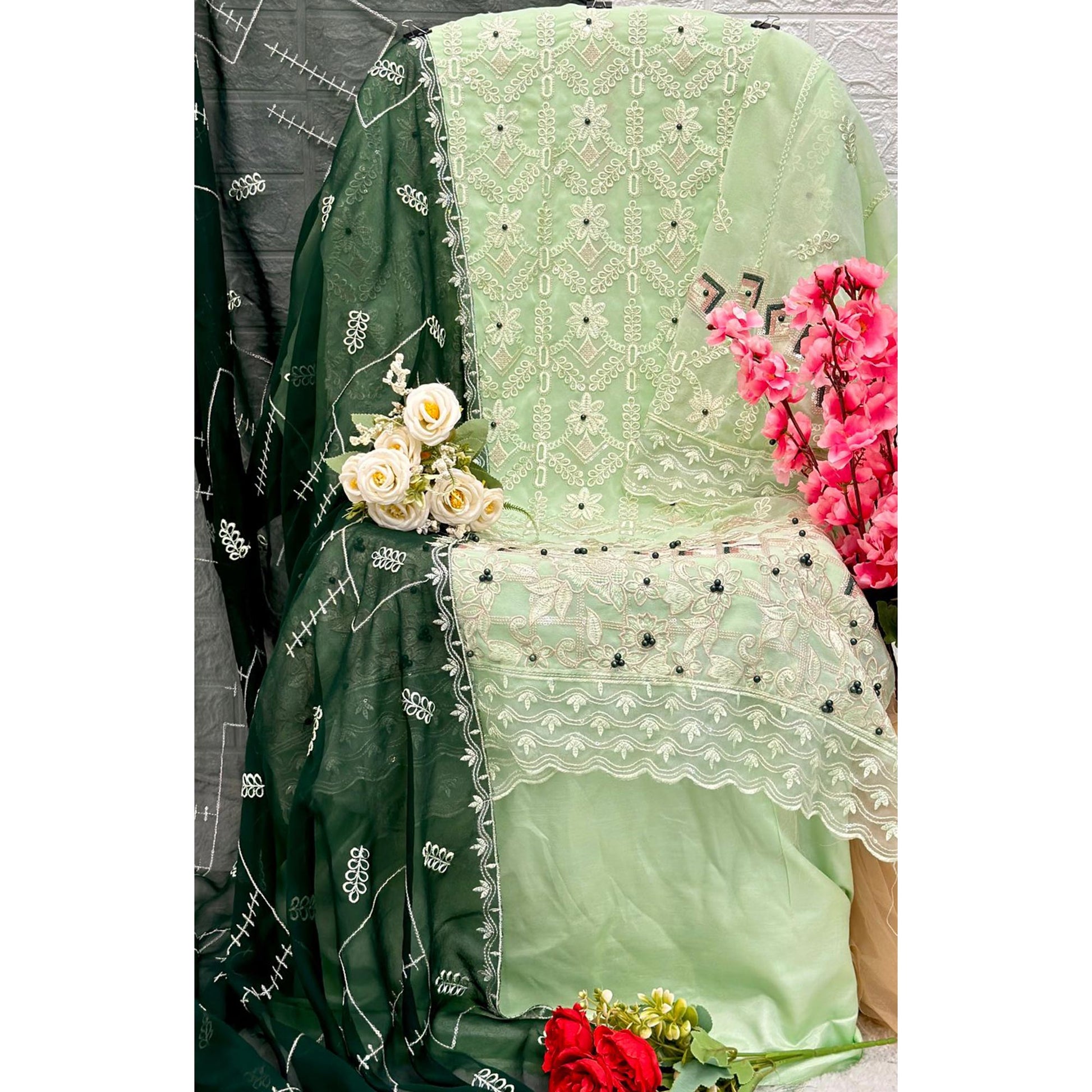 green-floral-embroidered-georgette-pakistani-suit-3