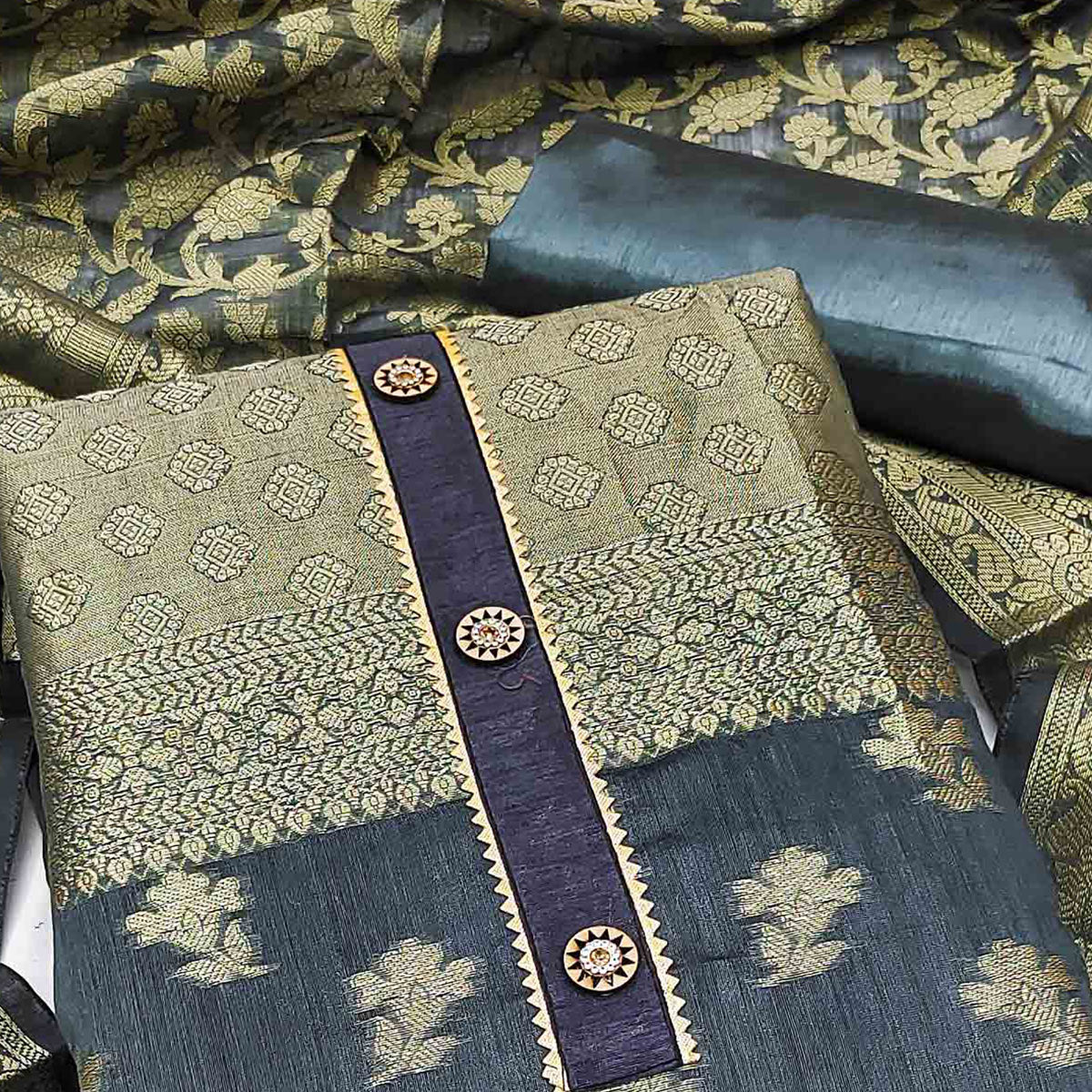 9-grey-floral-woven-banarasi-silk-dress-material