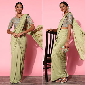 q-green-solid-art-silk-saree
