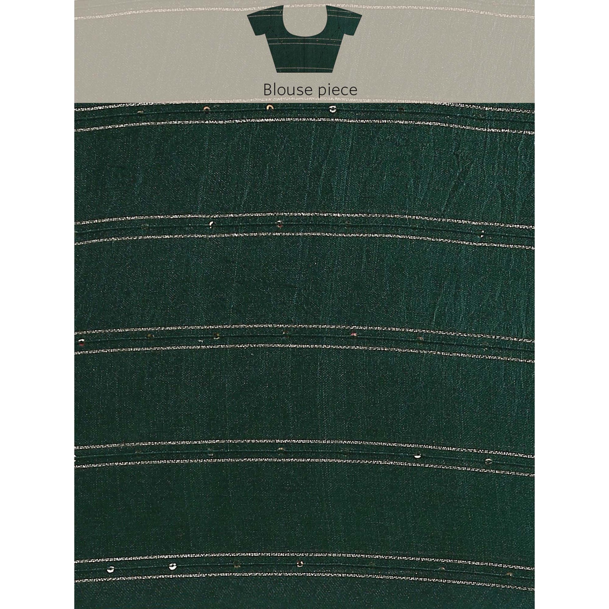 Maroon Foil Printed With Fancy Border Zomato Silk Saree