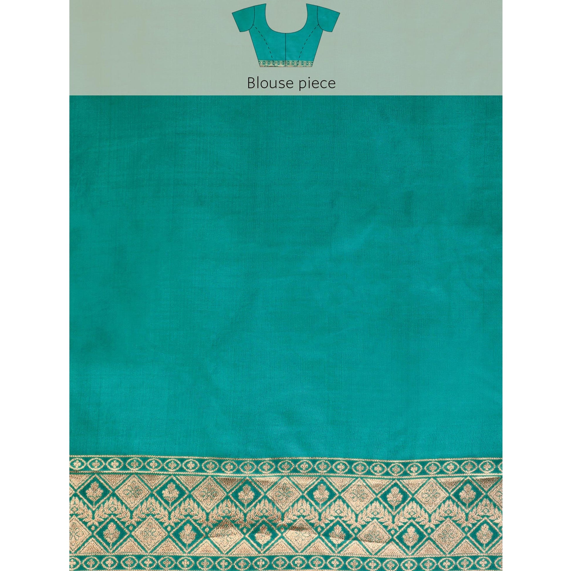 Morpich Floral Woven Organza Silk Saree With Tassels