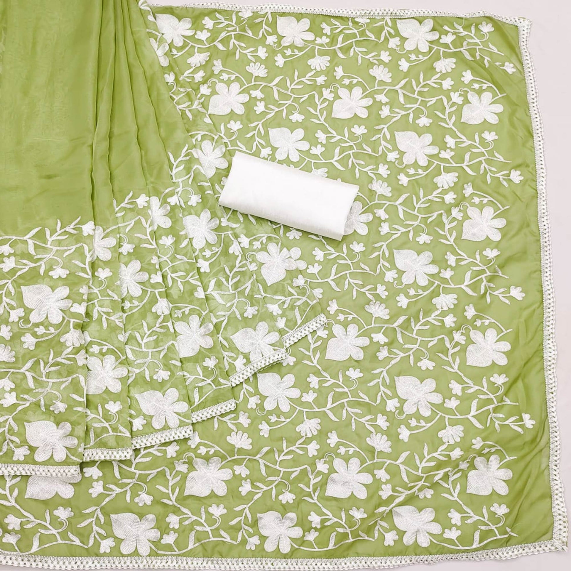 green-floral-embroidered-organza-saree-1