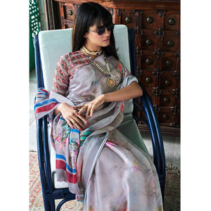 grey-digital-printed-satin-saree