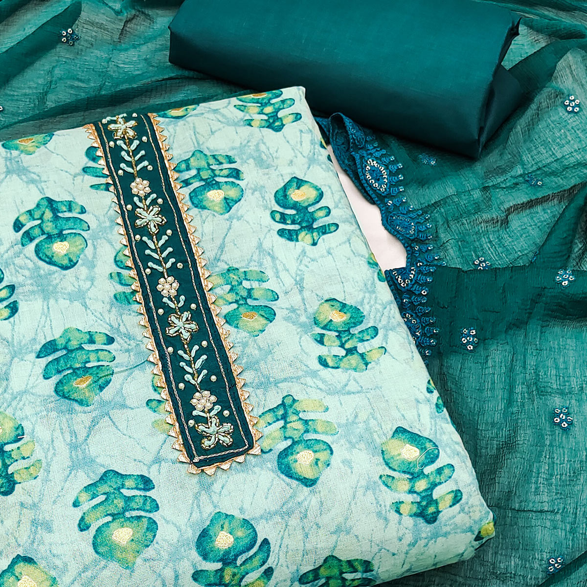 green-printed-pure-cotton-dress-material-2