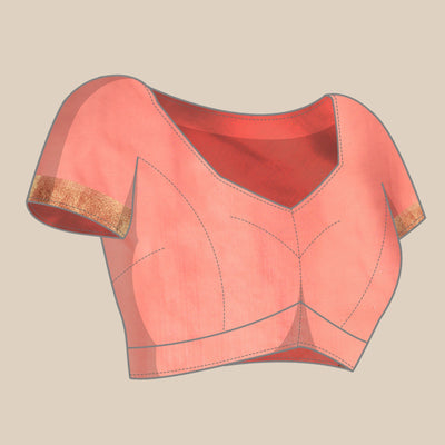 Maroon Floral Embroidered Organza Saree