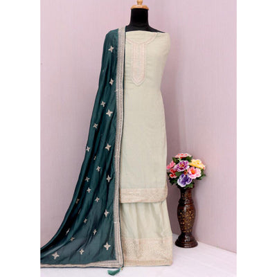 grey-embroidered-georgette-semi-stitched-palazzo-suit