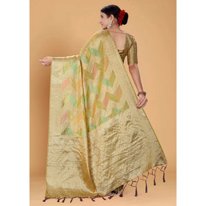 green-woven-organza-saree-with-tassels-14