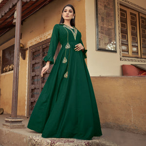 green-floral-embroidered-muslin-gown