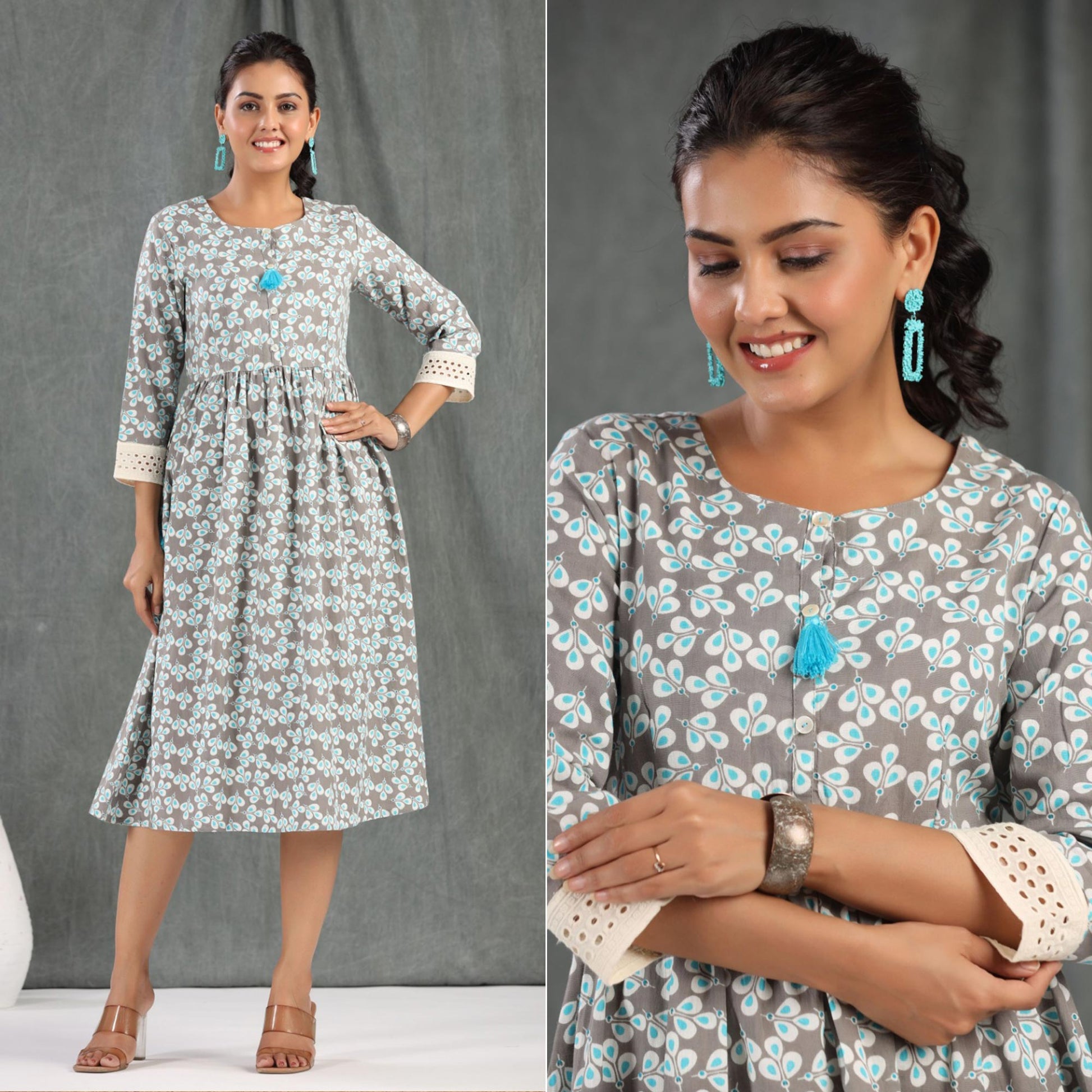 grey-and-rama-blue-floral-printed-rayon-dress
