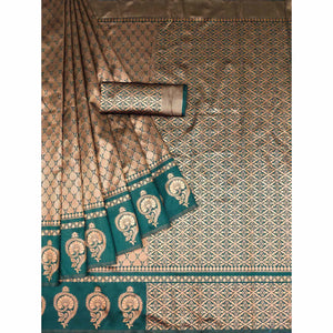 green-woven-banarasi-silk-saree-7