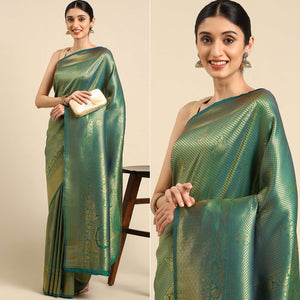 green-woven-kanjivaram-silk-saree-2